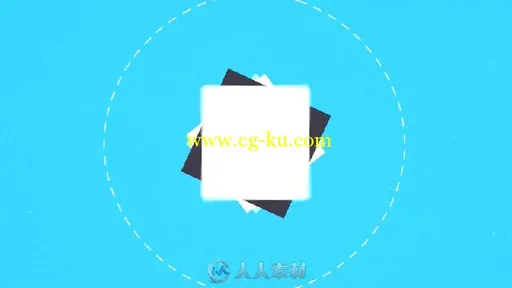 4K 动感时尚创意文字字幕标题标志LOGO演绎AE模板4K Logo Flip 11409522的图片3