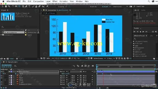 AE信息图标动画特效实例制作视频教程 After Effects Guru Animating Infographics的图片6