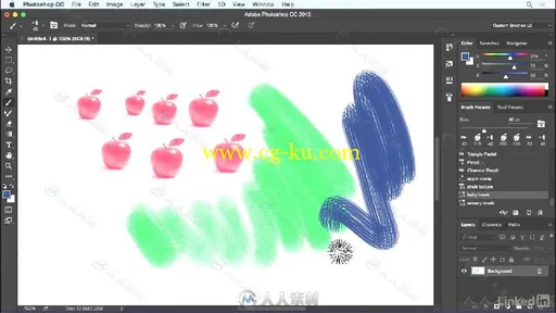 PS笔刷自定义画笔技术使用技巧视频教程 Customizing Brushes in Photoshop的图片1