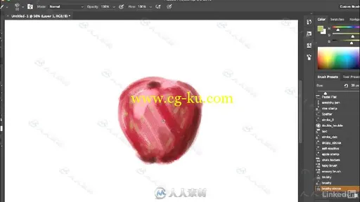 PS笔刷自定义画笔技术使用技巧视频教程 Customizing Brushes in Photoshop的图片3