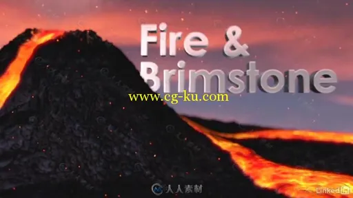 AE火山喷发视觉特效实例制作视频教程 After Effects Motion Graphics Creating Fir...的图片1