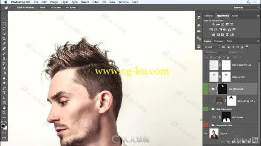 PS肖像拼图视差合成实例训练视频教程 Photoshop Create a Portrait Collage的图片2