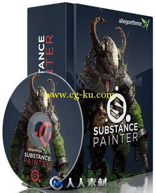 Substance Painter三维纹理材质绘画软件V2.1版 ALLEGORITHMIC SUBSTANCE PAINTER 2...的图片1