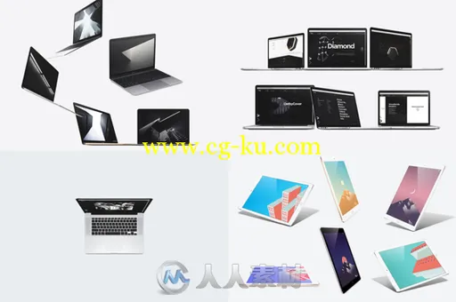 苹果主力产品展示PSD模板All_apple_mockups_Big_Bundle的图片2