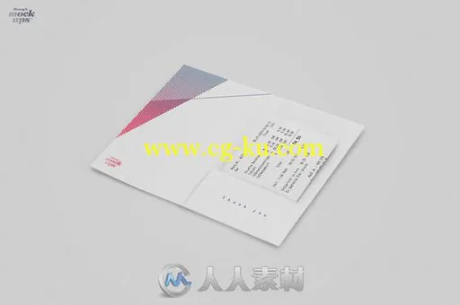 收据持有展示PSD模板Receipt_Holder_Mockup的图片2