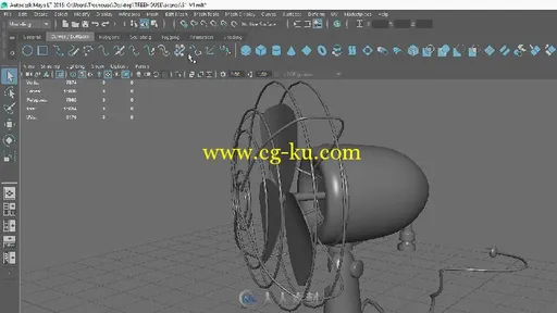 Maya建模工具基础流程视频教程 TEAMTREEHOUSE MAYA MODELING TOOLS的图片1