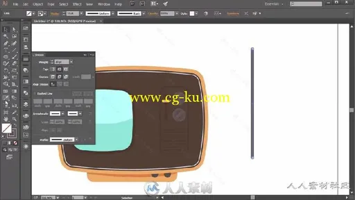 Illustrator复古风格矢量设计视频教程 TUTSPLUS HOW TO CREATE RETRO ELEMENTS IN ...的图片3