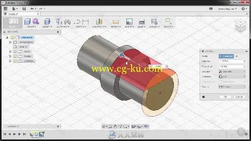 Fusion 360参数化建模技巧视频教程 PLURALSIGHT Parametric Modeling and Sketch C...的图片1