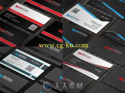 商务名片PSD模板第一辑Business_Card_Pack_1的图片2