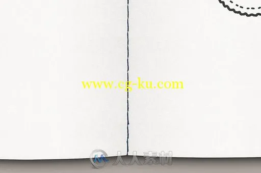 缝合笔记本展示PSD模板Stitched_Notebook_Mockup的图片3