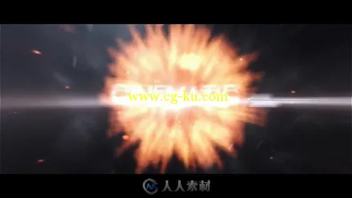 震撼大气的黑色烟雾风格文字标题相册动画AE模板 Cinematic Promo Teaser的图片1