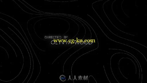 迷你黑色风格线条底纹文字字幕标题动画AE模板 Minimax Motion Type的图片1