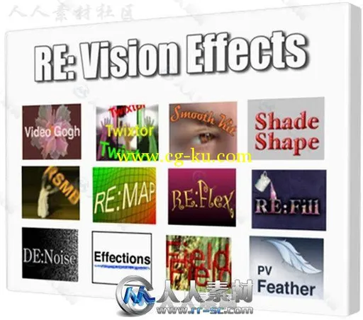 ReVisionFX视频特效插件合辑V2016版 REVISIONFX COLLECTION 2016的图片1