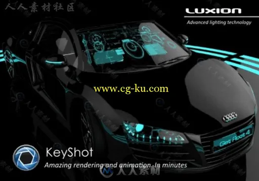 KeyShot实时光线追踪渲染软件V6.2.85版 LUXION KEYSHOT PRO 6.2.85 WIN32 WIN64的图片2