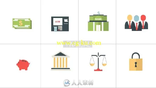 简洁时尚动感的MG标志图形元素动画AE模板 Cartoon Explainer Toolkit的图片3