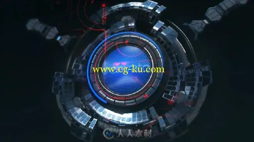 大气震撼的高科技科幻文字标题标志LOGO演绎AE模板 TECHNO LOGO 8323108 VIDEOHIVE的图片2