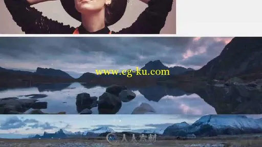 好看的排版多媒体图片照片相册动画AE模板 Media Gallery的图片2