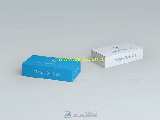 个人使用盒子展示PSD模板- MyBox Set Mock-Up 04 8801208的图片1