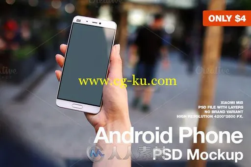 小米5产品场景展示PSD模板Android_Phone_Xiaomi_Mi5_Mockup的图片3