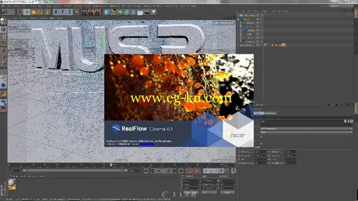 RealFlow流体动力学模拟C4D插件V1.0.0.0080版 NEXTLIMIT REALFLOW FOR CINEMA4D V1...的图片2