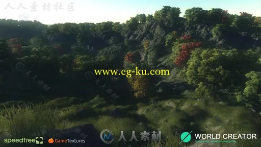 Unity3D游戏扩展资料 - 专业地形景观生成器 UNITY ASSET WORLD CREATOR PROFESSIONAL的图片11