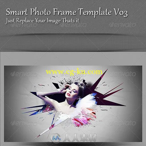 惊艳炫酷照片展示PSD模板GR_Smart_Photo_Frame_Template_V03的图片1