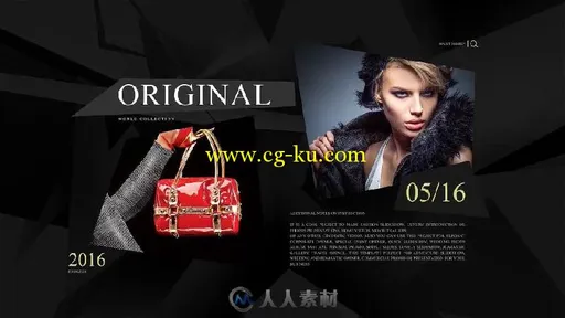 白金时尚企业服务产品促销宣传AE模板 Platinum Fashion Promo的图片2