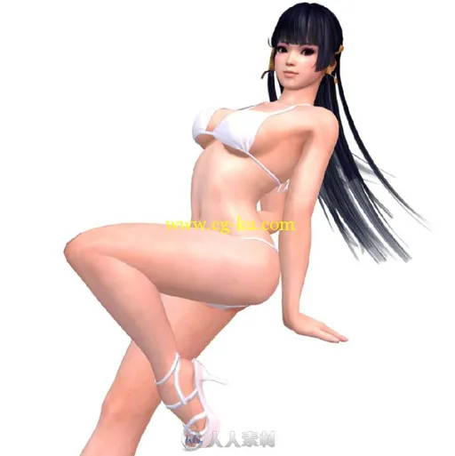 《DOA5》女天狗比基尼3D模型的图片1