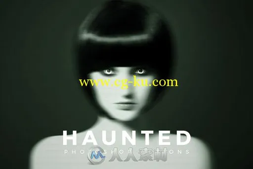 人物肖像闹鬼风格PS动作Haunted Photoshop Actions的图片2