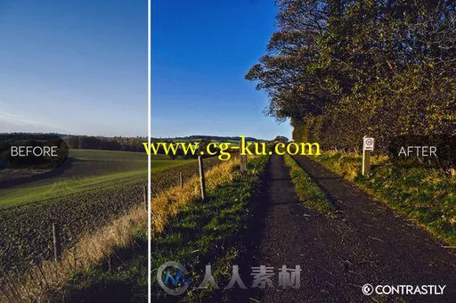 HDR高动态风景图片调色PS动作CM - HDR Stock Photoshop Actions 664817的图片2