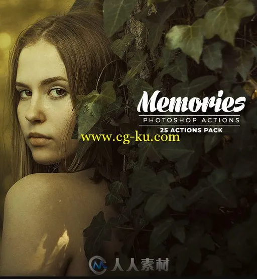 时间记忆照片调色PS动作Memories Actions 16461083的图片1