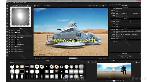 HDR Light Studio高动态范围3D渲染软件V5.3.4版LIGHTMAP HDR LIGHT STUDIO 5.3.4 B...的图片2