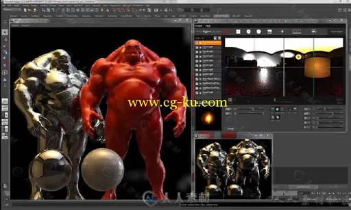 HDR Light Studio高动态范围3D渲染软件V5.3.4版LIGHTMAP HDR LIGHT STUDIO 5.3.4 B...的图片3