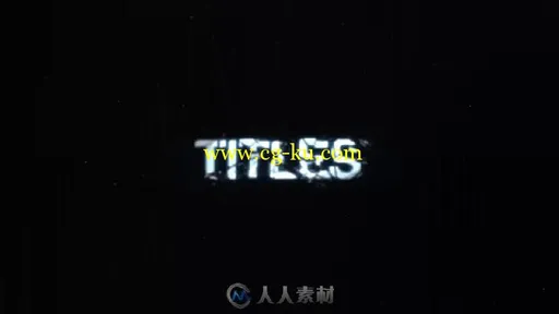 简洁的文字字幕破碎标题动画AE模板 Core - Shatter Titles的图片2