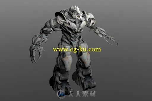 《变形金刚》擎天柱3D模型的图片1