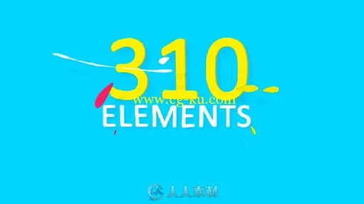 动态液体元素文字动画动态元素包预设脚本AE模板 Liquid Elements FX的图片1