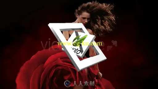 时尚3D 广播文字图标标志LOGO转场过度AE模板 Broadcast Logo Transition Pack的图片3