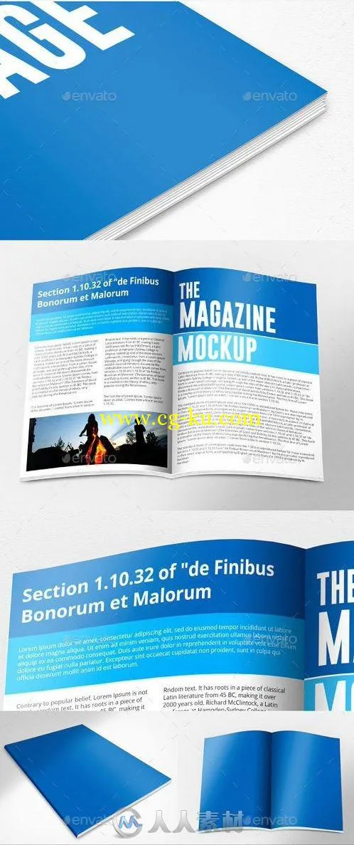 杂志设计PSD模板GR_Magazine_Mockup_Template_8608381的图片2