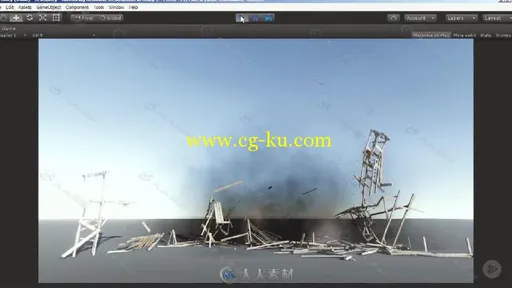 Unity 5破坏系统游戏特效技术训练视频教程 Pluralsight Authoring Real-time Destr...的图片1