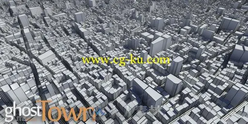 Ghost Town城市景观创建3dsmax插件V0.5版 Ghost Town 0.5 for 3D Studio Max Win x64的图片2