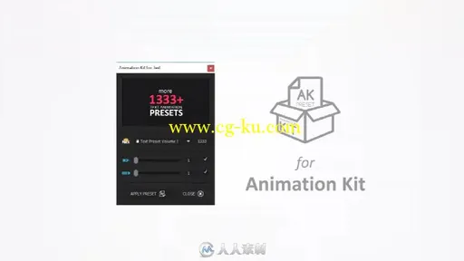 文本预置预设动画工具包 AE模板Text Preset Volume I for Animation Kit的图片1