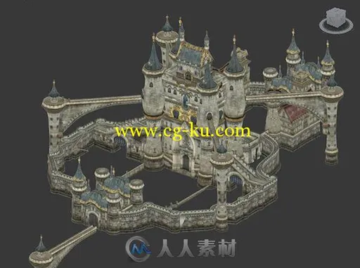 《龙之谷》场景3D模型的图片1