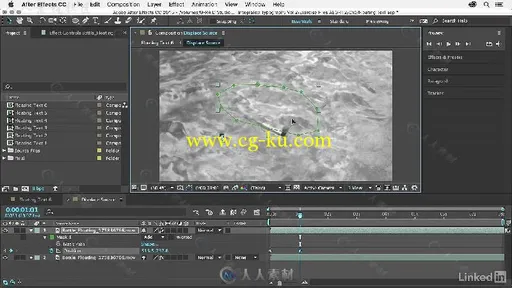 AE文字融入画面高级技术训练视频教程 After Effects Guru Integrating Type into V...的图片2