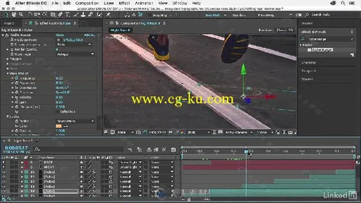 AE文字融入画面高级技术训练视频教程 After Effects Guru Integrating Type into V...的图片3