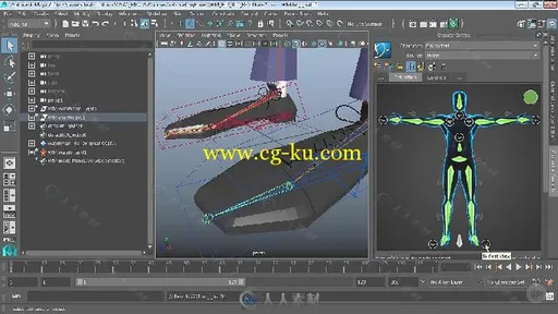 Maya角色动作捕捉动画视频教程 PLURALSIGHT NON-DESTRUCTIVE RETARGETING OF MOCAP...的图片1