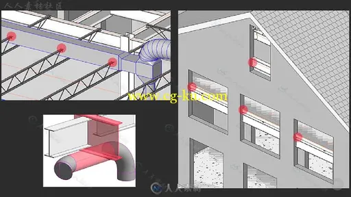 Revit排查工具高效技巧视频教程 PLURALSIGHT REVIT ESSENTIALS INTERFERENCE DETEC...的图片1