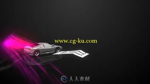 超级汽车跑车文字标题LOGO演绎AE模板 Supercar Logo的图片3