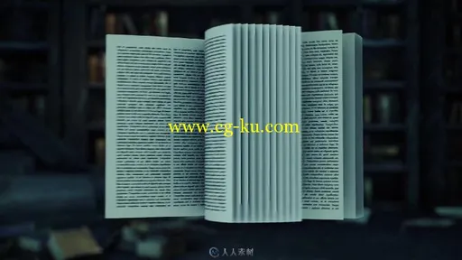 时尚大气的3D书本翻页预设脚本 3D Book Constructor的图片2