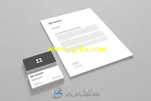 品牌文具展示PSD模板第一版Branding Stationery Mock Up vol 1的图片3