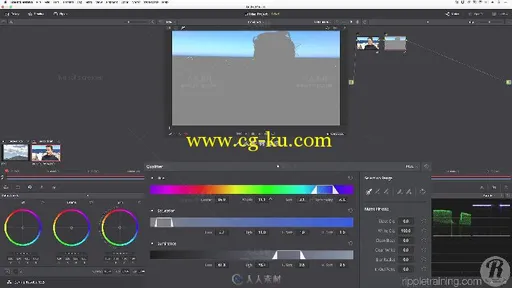 达芬奇DaVinci Resolve V12.5融合视觉特效视频教程 Ripple Training Compositing i...的图片1